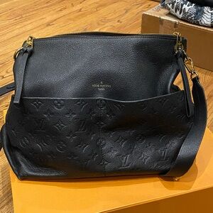 Louis Vuitton Black Monogram Shoulder Bag